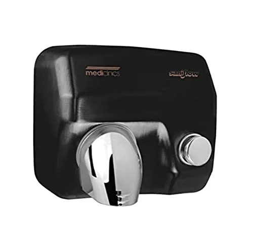 Allcare 12285 Mediclinics E05B Handtrockner Schwarz von Mediclinics