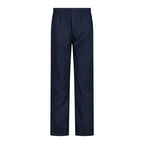 CMP Damen Regenhose mit Futter und seitlichen Reißverschlüssen - Hochwertige Damen Outdoor-Regenhose aus atmungsaktivem Ripstop-Gewebe, wasser- und winddicht, ideal für Outdoor-Aktivitäten bei schlechtem Wetter.