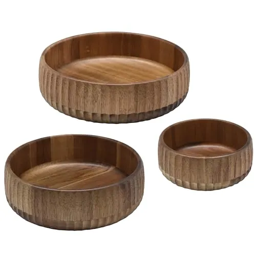 Zoha Akazienholz Schüssel Set 3-teilig von Zoha