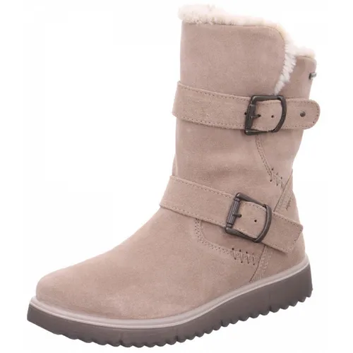 Superfit LORA Winterstiefel Veloursleder - Modischer Mädchen Winterstiefel aus hochwertigem Veloursleder, wasserdicht und atmungsaktiv dank GORE-TEX®-Membrane. Ideal für kalte Tage mit warmem Futter und herausnehmbarer Decksohle.