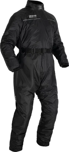 Oxford Unisex Oversuit Wet Weather Motorcycle Suit, Black, 2XL