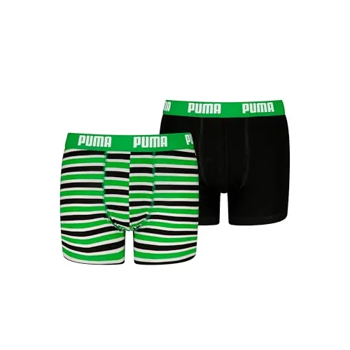 Puma Boys Everyday Striped Boxers 2P