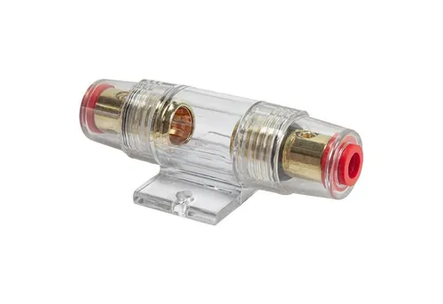 tomzz Audio Kfz-Sicherungshalter AGU Sicherungshalter transparent für Kabel bis 25qmm