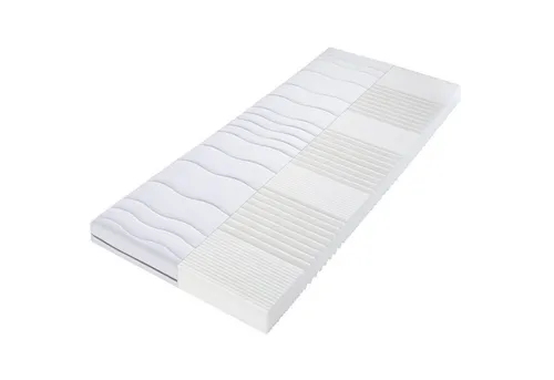 Komfortschaummatratze Selection MF 90x200 cm - Hochwertige Matratze mit 7-Zonen-Komfort für optimale Unterstützung, allergikergeeignet und abnehmbarer Bezug für einfache Pflege.