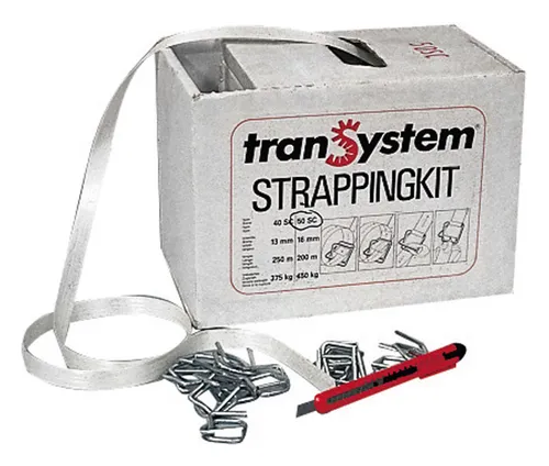 Banholzer & Wenz Kraftband 16 mm - 30511 - Verpackungsgeräte, strapazierfähiges Kraftband für sicheres und effizientes Verpacken von Waren.