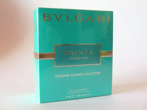 Bvlgari OMNIA PARAIBA Women's EDT 25ml - Exotischer Duft für Frauen - Damen Eau de Toilette, 25 ml, inspiriert von brasilianischer Natur, verleiht einen frischen und fruchtigen Duft, ideal für den täglichen Gebrauch.