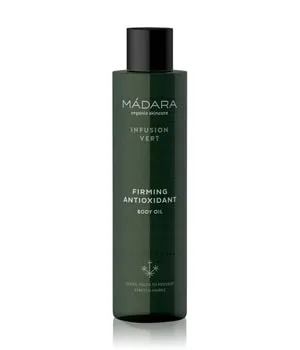 MÁDARA Cosmetics Infusion Vert Firming Antioxidant Body Oil 200 ml - Ganzkörperpflege mit straffendem und festigendem Effekt, ideal zur Vorbeugung von Schwangerschaftsstreifen und reich an Antioxidantien für jugendliche Haut.