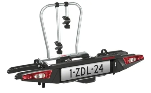 Yakima FoldClick 2 Fahrradträger - Fahrradträger für 2 Fahrräder, einfaches ''Just Click''-System für sichere Montage und platzsparend zusammenfaltbar für unterwegs.