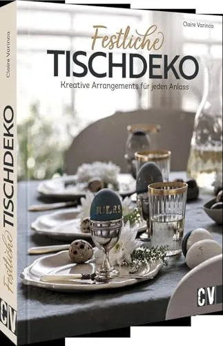 Basteln mit Papier – Festliche Tischdeko