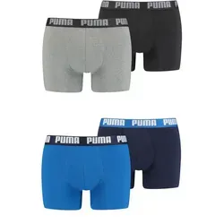 PUMA Boxershorts Puma Herren Boxershorts im 4er Pack (4-St., 4er Pack) bunt XXL