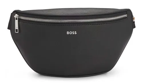Boss Zair Gürteltasche Leder 28 cm schwarz von BOSS