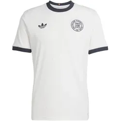 ADIDAS Sondertrikot Heim 125 Jahre Deutschland - Fußballtrikot zum 125-jährigen Jubiläum der deutschen Nationalmannschaft, mit feuchtigkeitsabsorbierender AEROREADY Technologie für optimalen Tragekomfort.