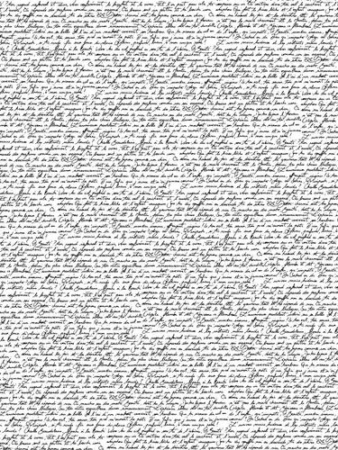 décopatch Décopatchpapier Schrift 3 Blatt 30x40 cm 20 g/qm Bastelpapier Set