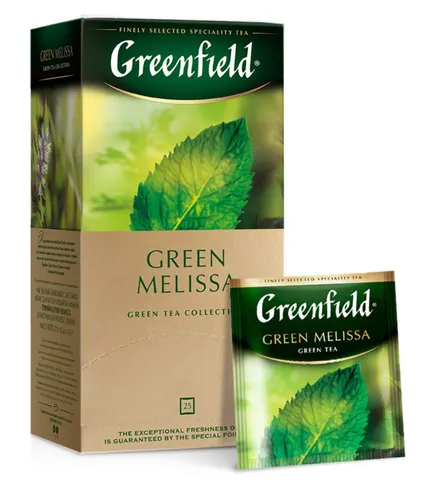 GREENFIELD GREEN MELISSA 25 Teebeutel Aromatisierter Grüner Tee
