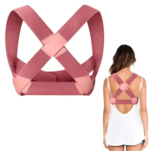 Rücken Geradehalter – Verstellbare Haltungskorrektur für Damen und Herren, Schultergurt Korrektur, Neck Rückenstützgürtel, Gerader Rückenhalterung Korrektur
