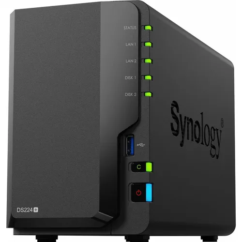 Synology DiskStation DS224+ Netzwerkspeicherlaufwerk von Synology
