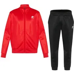 Lotto Men 1124055 Regular Fit Trainingsanzug, Goji Berry, 2XL - Stylischer Herren Trainingsanzug von Lotto in schnelltrocknender Polyester-Qualität. Ideal für Sport und Freizeit mit klassischem Regular Fit und praktischer Reißverschlussjacke.