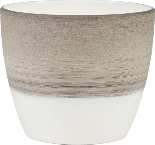 Scheurich Übertopf Serie 950 Ø 16 x 14 cm espresso cream