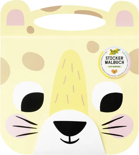 folia Sticker-Malbuch EPIC ADVENTURES 15 Blatt + Sticker