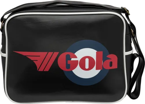 Gola Schultertasche Redford Mod - Sportliche Schultertasche mit auffälligem Logo, geräumigem Hauptfach und verstellbarem Schulterriemen für modernen Alltag.