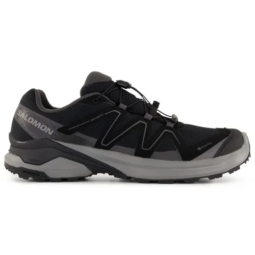 Salomon Examotion GTX Multisportschuhe 45 1/3 | EU 45 schwarz - Wasserdichter Trailrunningschuh mit Contagrip-Sohle in Schwarz (Gr. 45 1/3). Ideal für Trailrunning dank GORE-TEX-Technologie und praktischer Schnellschnürung. Entdecken Sie weitere Top-Angebote von Salomon bei Bergfreunde.de!