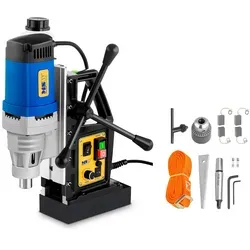 MSW Magnetbohrmaschine 1380 W – Kraftpaket für präzises Bohren - Bohrmaschinen - 1.380 Watt - 600 U/min. Die MSW Magnetbohrmaschine bietet hohe Leistung und Sicherheit mit integriertem Kühlmittelbehälter und umfangreichem Zubehör für präzise Arbeiten in der Metallverarbeitung.