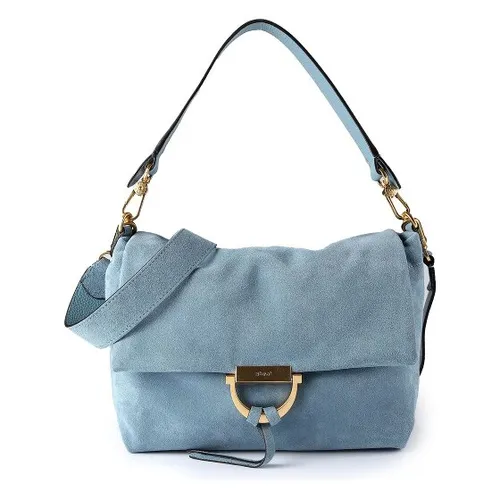 abro Temi Schultertasche Leder 26 cm blau - Stilvoll und Praktisch - Die abro Temi Schultertasche aus hochwertigem Leder kombiniert zeitloses Design mit praktischer Funktionalität. Mit verstellbarem Umhängeriemen und cleveren Fächern bietet sie Platz für Ihre Essentials und passt zu jedem Outfit.