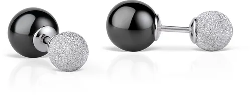 Bering Ohrstecker-Set: Arctic Symphony Kollektion in schwarz von BERING