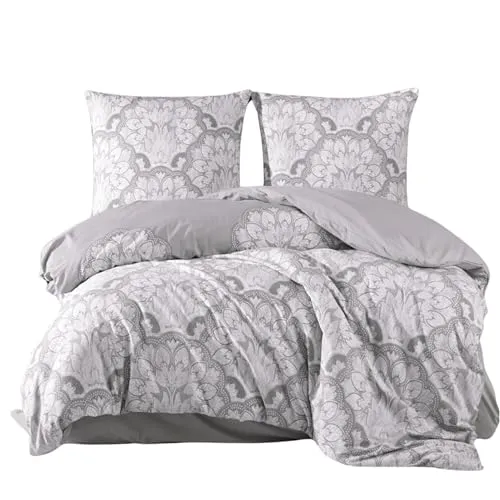 ZIRVEHOME Bettwäsche-Set 200x220 cm von ZIRVEHOME