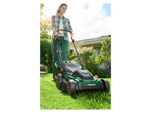 Produktbild PARKSIDE® Elektro-Rasenmäher »PERM 1800 A1« – 7-Stufen-Schnitthöheneinstellung