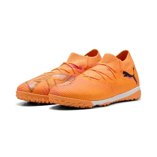 Puma Future 8 Match TT - Nachhaltige Fußballschuhe für Training - Fußballschuhe mit mindestens 30 % recycelten Materialien, optimal für Fitness & Training. Bieten perfekten Grip und Ballkontrolle dank GripControl-Technologie und leichtem Mesh-Obermaterial.