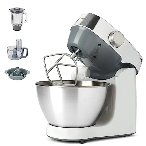 KENWOOD Prospero+ KHC29.J0WH Küchenmaschine - Vielseitige Küchenmaschine mit 1000 W Leistung, ideal zum Schneiden, Raspeln und Mischen. Perfekt für kreative Koch- und Backprojekte.