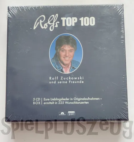 Rolf Und Seine Freunde Zuckowski - Rolfs Top 100 CD - Hörbücher mit den besten Hits von Rolf Und Seine Freunde Zuckowski, perfekt für Kinder und Familienunterhaltung.