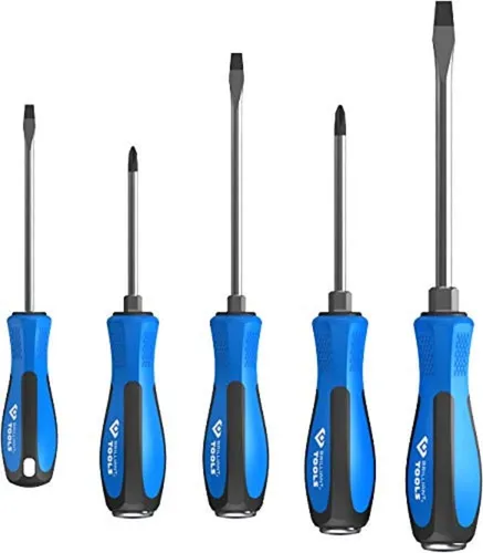 Schlag-Schraubendreher satz Kreuz Schlitz 5tlg