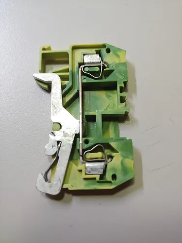 Produktbild WAGO 280-907 2-Leiter Schutzleiterklemme; 2,5 mm²; grün-gelb