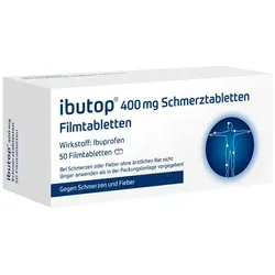 IBUTOP 400 mg Schmerztabletten Filmtabletten 50 St