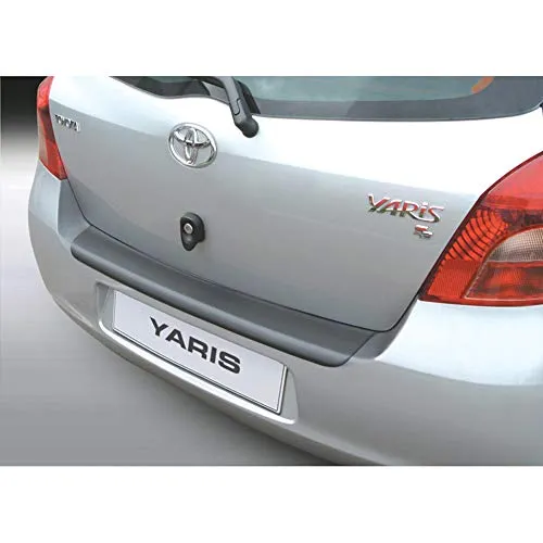 Produktbild RGM ABS Heckstoßstangenschutz kompatibel mit Toyota Yaris II 2006-2008 Schwarz