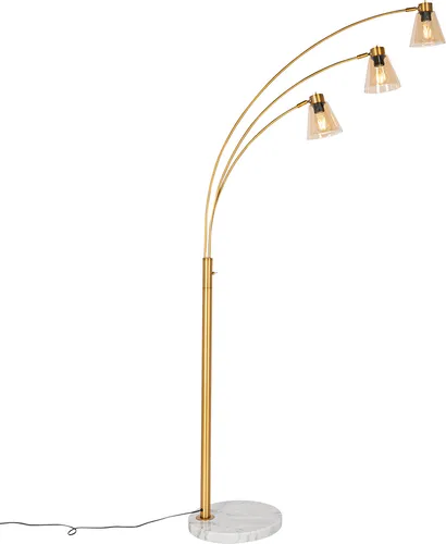 Produktbild Qazqa Art Deco Bogenlampe Nina I