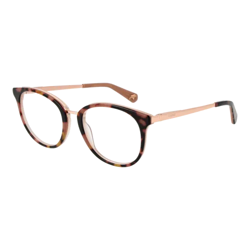 Guess Brillenfassung GU5218 059 51 Unisex - Brillenfassung für Unisex, stilvolles rundes Design aus hochwertigem Azetat, inklusive Original-Etui – ideal für modische Akzente.