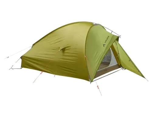 VAUDE Taurus 2P Kuppelzelt - Ideal für drei Seasons, leicht aufzubauen und bietet hervorragende Belüftung für komfortable Nächte im Freien.