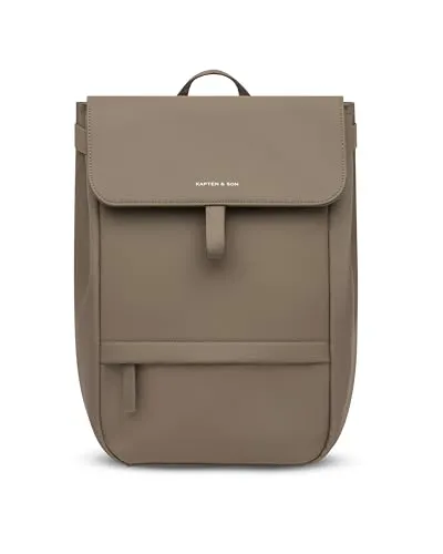 Kapten & Son Rucksack Fyn Walnut 13 L – Stylischer Tagesrucksack für Laptop - Der Kapten & Son Rucksack Fyn mit 13 l Volumen und 15