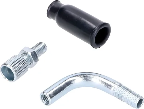 101_Octane Gaszug Rohrbogen 90° kompatibel mit Dellorto PHVA Vergaser 12-17,5mm