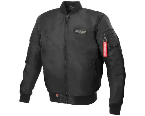 BÜSE Kingman Motorrad-Textiljacke schwarz, 62 von BÜSE
