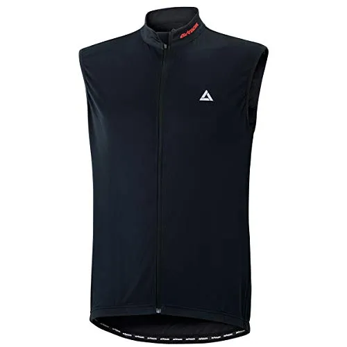 Airtracks Fahrradtrikot Kurzarm Ärmellos Comfort Line - schwarz - L - Hochwertiges Herren Radtrikot, atmungsaktiv und schnelltrocknend mit UV-Schutz. Perfekt für Radsportler, die auch an heißen Tagen Komfort und Funktionalität suchen.