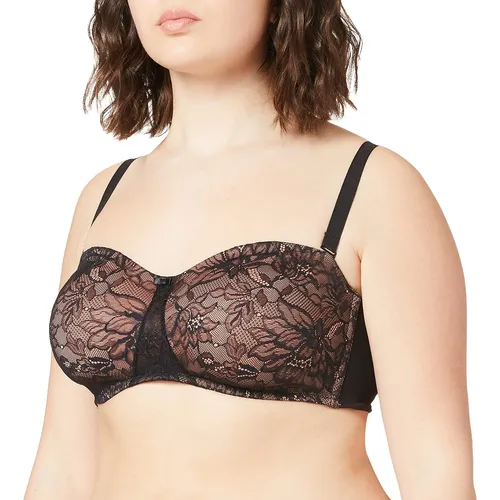 Triumph Amourette Charm WD Damen BH 95C - Eleganter T-Shirt-BH mit Bügel in Schwarz, aus hochwertigem Mischgewebe für optimalen Tragekomfort und eine perfekte Passform.