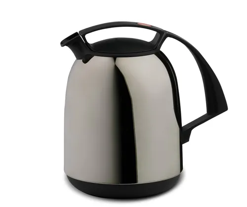 ROTPUNKT Isolierkanne 1,0 Liter - Isolierkanne mit hochwertigem Glaseinsatz, langlebig und stilvoll – ideal für Kaffeegenuss und Teeerlebnisse.