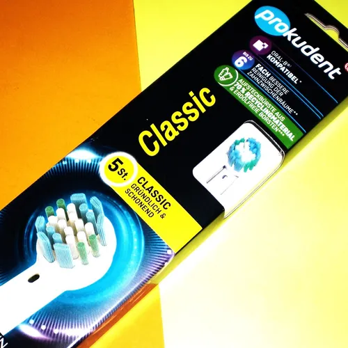 Prokudent Oral-B Aufsteckbuersten  5 Classic  Rotierende Zahnbürsten Akku