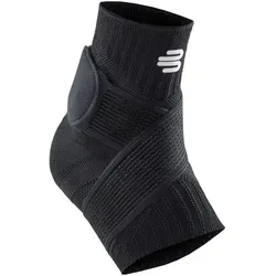 BAUERFEIND Sprunggelenkbandage „Ankle Support“ 1 Unisex - Knöchelbandage für Sport - Volleyball-Knöchelschoner zur Stabilisierung bei sportlichen Belastungen, mit einstellbarem Taping-Gurt für mehr Sicherheit und schnellere Muskelansteuerung. Ideal für Fußball, Handball, Tennis und Fitness.