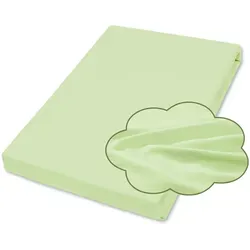 Traumhaft gut schlafen Spannbetttuch für Kinder, 100% Baumwolle, 70x140 cm, versch. Farben