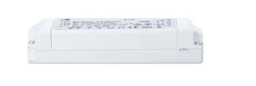 Paulmann 3999 Halogen Trafo - 230V auf 12V, dimmbar für Niedervolt-Lampen bis 150 Watt, sicherer Bandschutz und Markenqualität